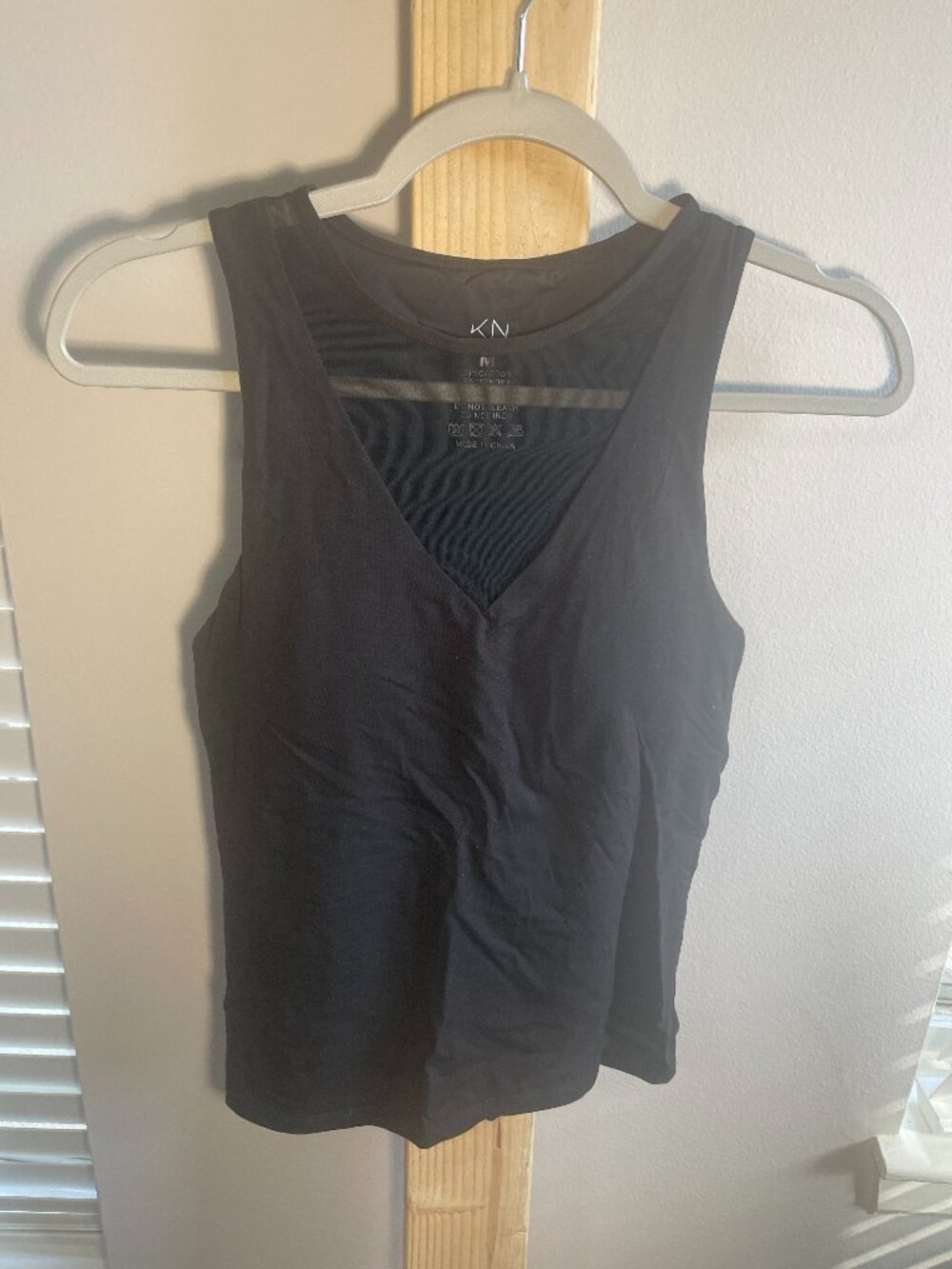 Klassy Network Black Tank Top